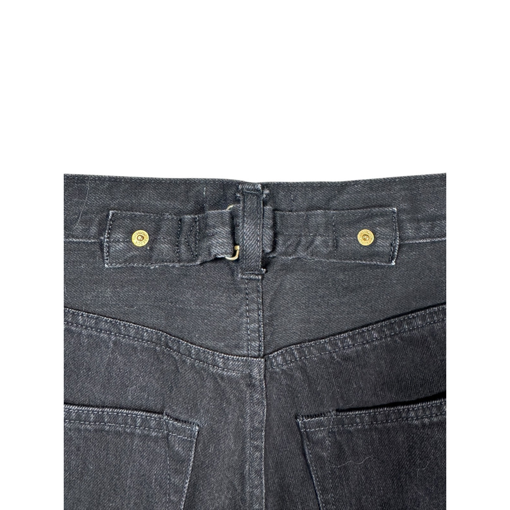 Tu Es Mon Tresor The Emerald Jean 25 Black High Rise Straight Boyfriend Japan - Picture 8 of 8